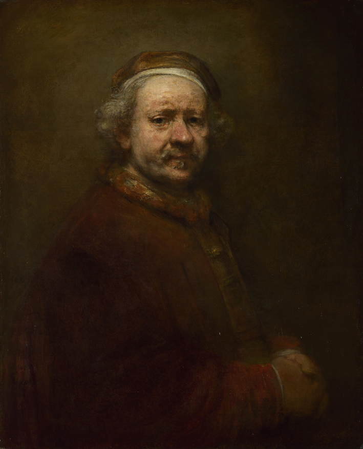  伦勃朗·梵·莱茵 Rembrandt van Rijn——自画像7
